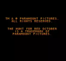 Image n° 3 - screenshots  : Hunt for Red October, The